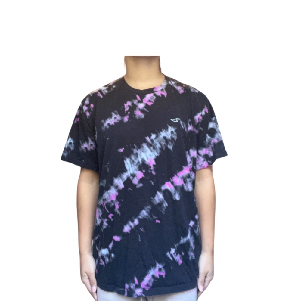 Pink B&W Logo Men’s Hollister Must-Have Collection Shirt Size XX-Large